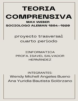 teoria comprensiva 1A lss