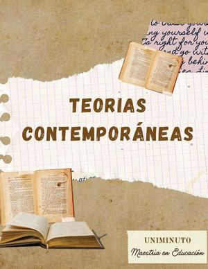TEORIAS CONTEMPORANEAS