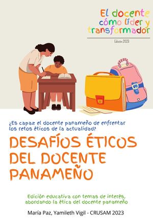 Desafíos Éticos Del Docente Panameño Revista Digital