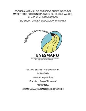 Informe De Practicas