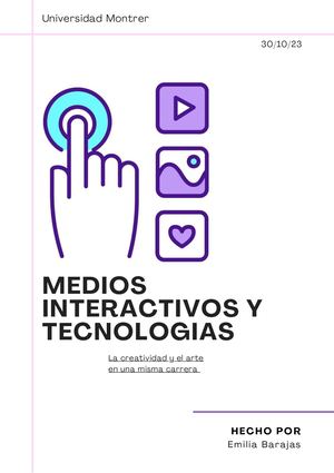 Revista Medios Interactivos y Tecnologia
