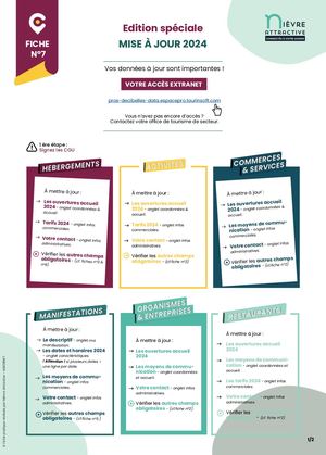 Fiche Pratique N°7 - MAJ Des Données 2024