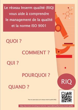 Guide du réseau Inserm qualité - Norme ISO 9001 (version 2015)