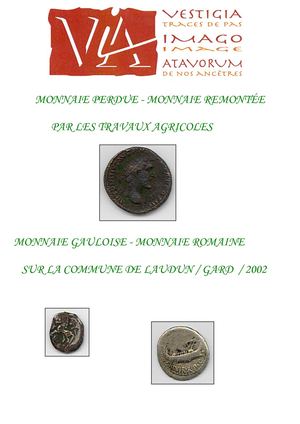 PDF 4 Monnaie Gauloise et Monnaie Romaine sur la commune de Laudun Année 2002