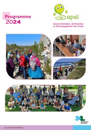 Programme d'animations 2024 du SAPAL