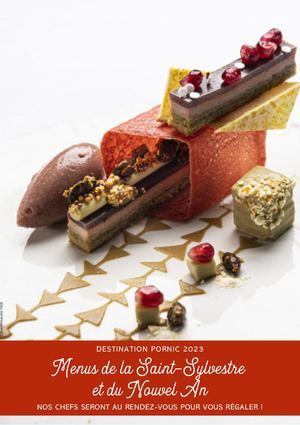 Menus St Sylvestre Destination Pornic 2023
