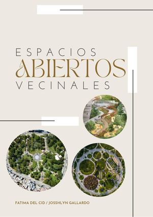 Espacios Abiertos Vecinales