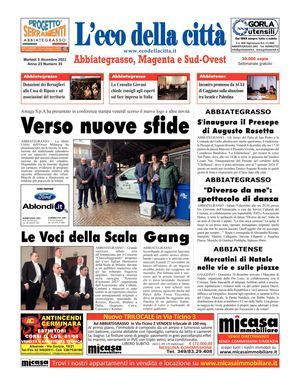 L'eco della città del 5 dicembre 2023