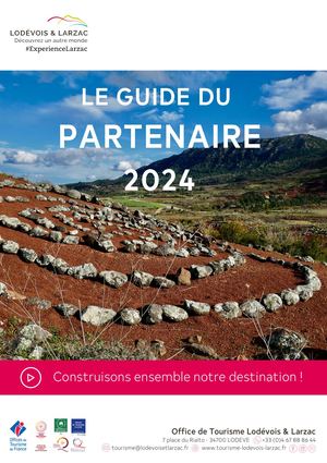Guide du Partenaire 2024 de l'OT Lodévois et Larzac