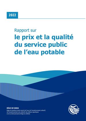 Rapport public sur le prix et la qualité de Eau Potable - 2022