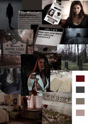Brown Aesthetic Moodboard Photo Collage Vision Board Poster