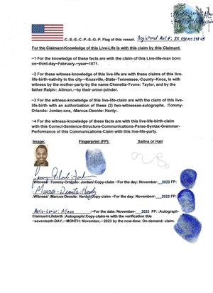 Live Life Claim Witnessed