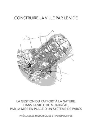 Un système de parcs sur l'île de Montréal