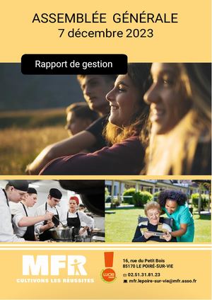 2023 Rapport de gestion MFR 0712