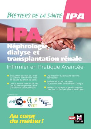 Infirmier en Pratique Avancée - IPA - Mention NDT : Néphrologie, dialyse et transplantation rénale
