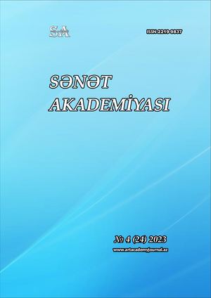Sənət Akademiyası №4 (24). Beynəlxalq elmi-nəzəri jurnal