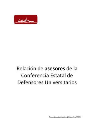 Asesores de CEDU
