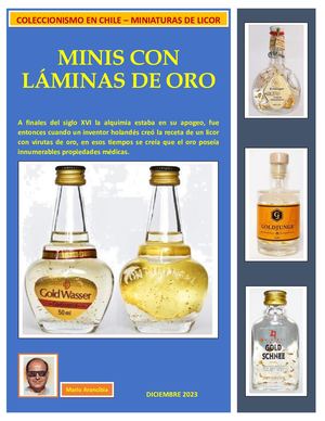 Minis Con Laminas De Oro