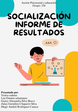 Socialización entrega Informe De Resultados