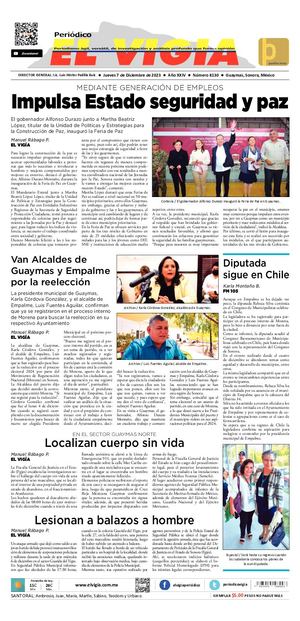 07 de diciembre del 2023