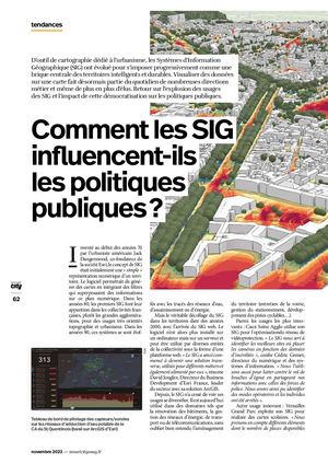 Les SIG dans Smart City Mag