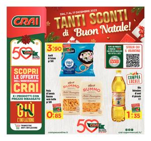 Volantino Crai Regina dal 7 al 17 dicembre