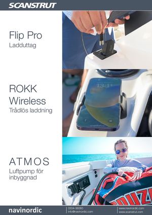 Scanstrut Flip Pro, Rokk Wireless & Atmos