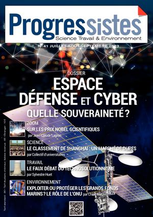 Progressistes N41 : ESPACE   DÉFENSE ET CYBER  QUELLE SOUVERAINETÉ ?