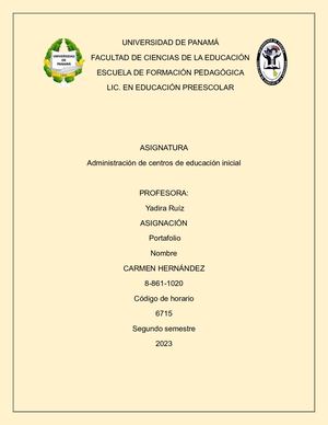 Portafolio Profe Yadira Ruiz 2023