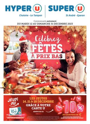 CATALOGUE DU 12 AU 31 DÉCEMBRE - HYPER U SUPER U​