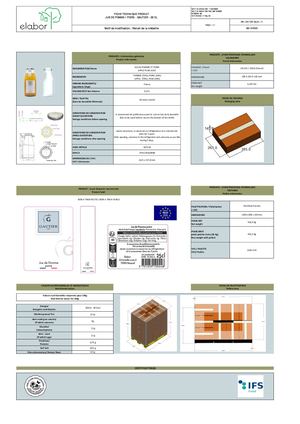 Fitqu 40 Jus Pomme Poire 25 Cl Gautier