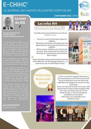 E-CHIHC' Novembre - 2023 - N°16