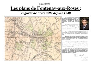 AMFAR CAT 2006 Les plans de Fontenay-aux-Roses depuis 1740