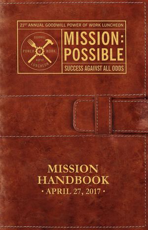 2017 Goodwill Annual Luncheon Program