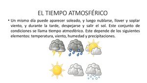 El Tiempo Atmosférico