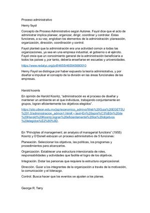 Proceso Administrativo