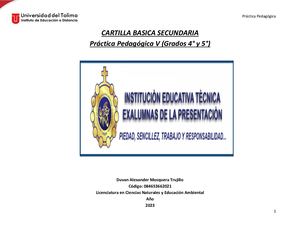 Cartiila Final Practica V Exalumnas De La Presentacion