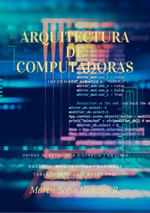 Album Arquitectura De Computadoras