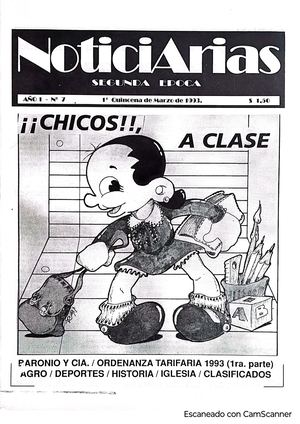 Noticiarias - Año 1 - N° 7 - Marzo 1993