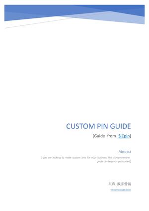 Custom Pin: All Related Product Guide List