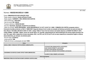 Senhora Angela Portocarrero Questiona Acordão De Ação Rescisória Relatada Pelo Des Dirceu Dos Santos