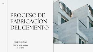 Fabricacion Del Cemento 2 Ericky Eibie X Siempre