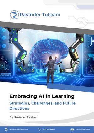 Calaméo - Embracing Ai In Learning by Ravinder Tulsiani