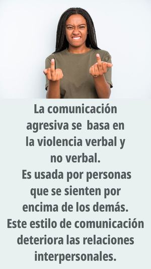Comunicación agresiva