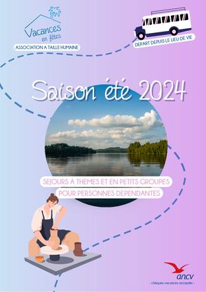 Catalogue Eté 2024 - Vacances en Fêtes