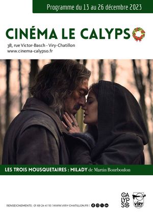 Programme du cinéma Le Calypso du 13 au 26 décembre 2023