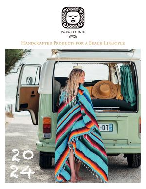 Pakal Ethnic Mexican Blankets 2024 Striped Collection