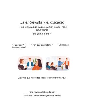 La Entrevista Y El Discurso (1)