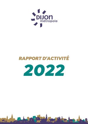 Rapport d'activité de Dijon métropole 2022