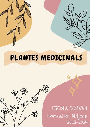 Llibre Plantes